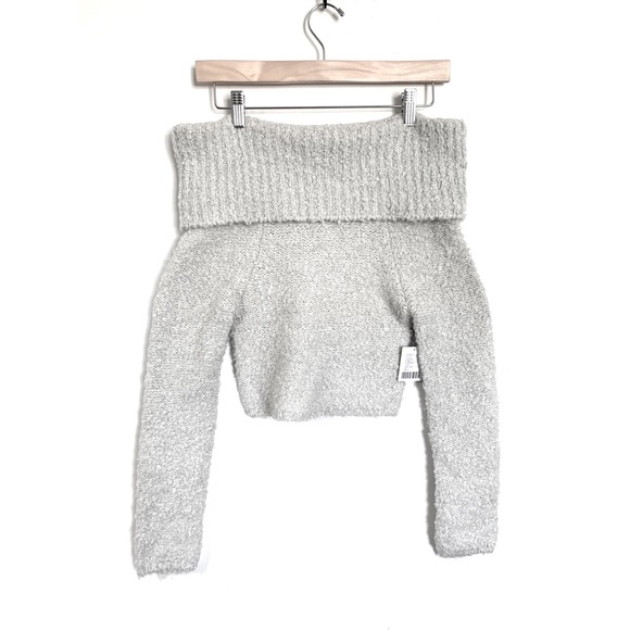NWT UO Off the Shoulder Cropped Sweater - Picture 3 of 8